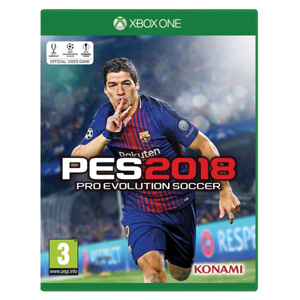 PES 2018: Pro Evolution Soccer [XBOX ONE] - BAZÁR (použitý tovar)