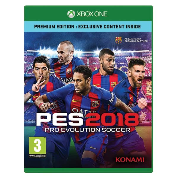 PES 2018: Pro Evolution Soccer [XBOX ONE] - BAZÁR (použitý tovar) vykup