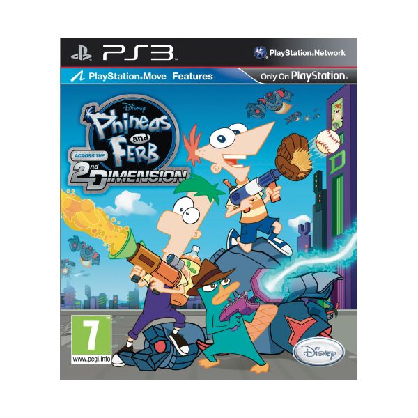 Phineas and Ferb: Across the 2nd Dimension [PS3] - BAZÁR (použitý tovar)