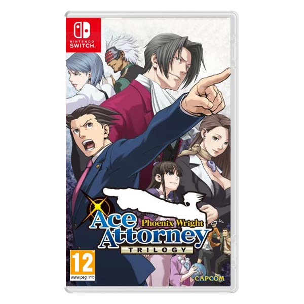 Phoenix Wright: Ace Attorney Trilogy [NSW] - BAZÁR (použitý tovar)