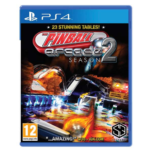 Pinball Arcade: Season 2 [PS4] - BAZÁR (použitý tovar)