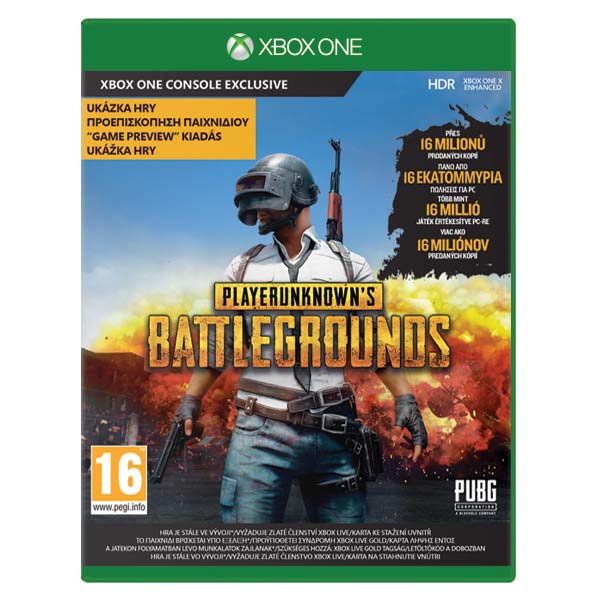 PlayerUnknown’s Battlegrounds (Game Preview Edition) [XBOX ONE] - BAZÁR (použitý tovar)