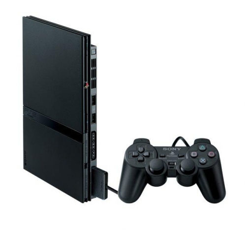 Playstation 2K Slim Black