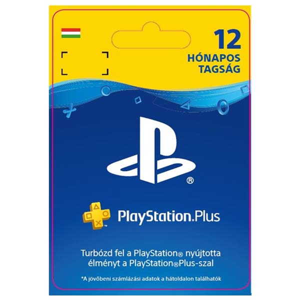 Playstation Plus kártya 12 hónapos (Sony PlayStation Plus: 12 Month Membership HU ESD) Playstation Plus kártya 12 hónapos (Sony PlayStation Plus: 12 Month Membership HU ESD)