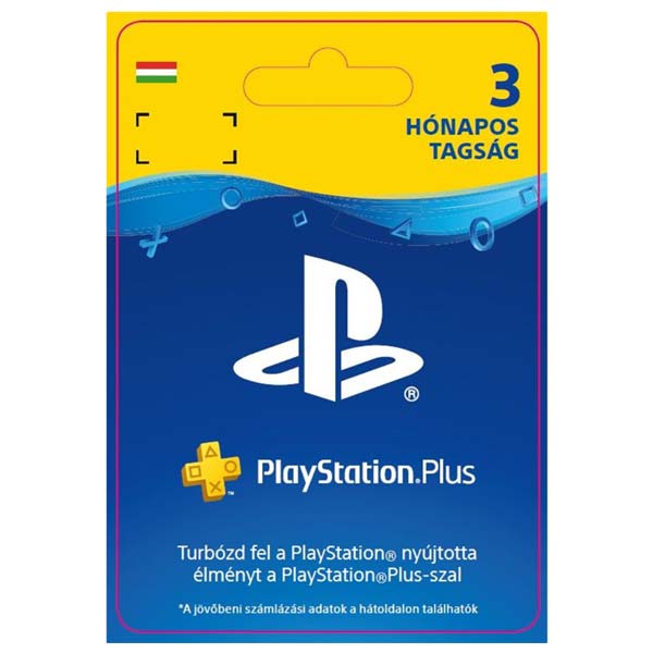 Playstation Plus kártya 3 hónapos (Sony PlayStation Plus: 3 Month Membership HU ESD) Playstation Plus kártya 3 hónapos (Sony PlayStation Plus: 3 Month Membership HU ESD)