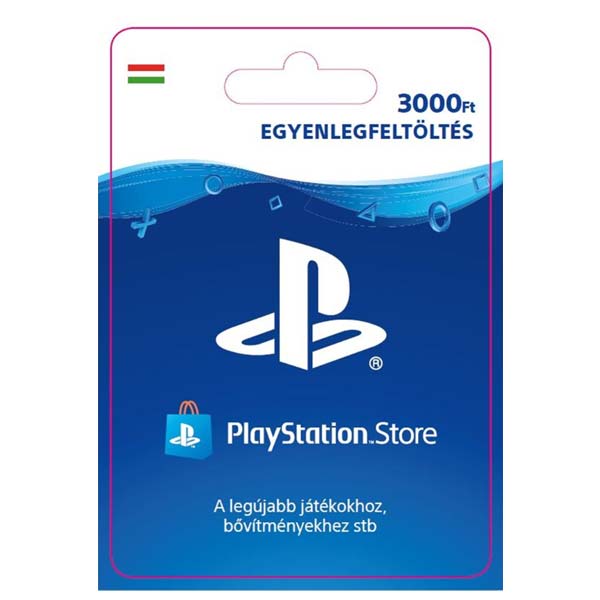 Playstation Plus kártya 3000 HUF (Sony PlayStation Network Card HU ESD) Playstation Plus kártya 3000 HUF (Sony PlayStation Network Card HU ESD)