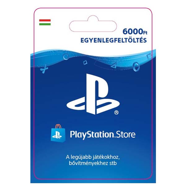Playstation Plus kártya 6000 HUF (Sony PlayStation Network Card HU ESD) Playstation Plus kártya 6000 HUF (Sony PlayStation Network Card HU ESD)