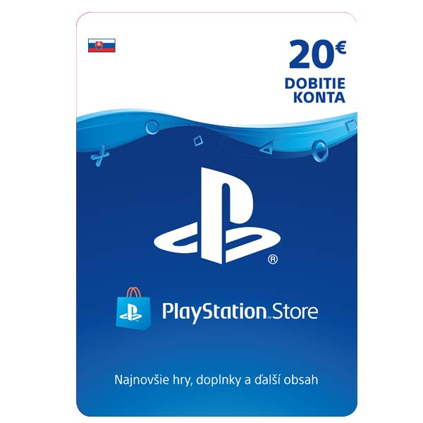 PlayStation Store - darčekový poukaz 20€