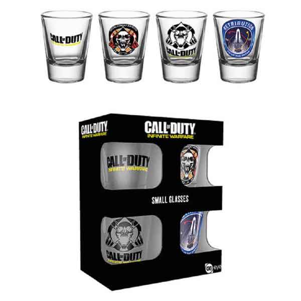 Poháriky Call of Duty Infinite Warfare Set (4 ks)