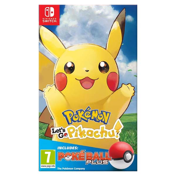 Pokémon: Let’s Go, Pikachu! + Nintendo Switch Pokéball Plus