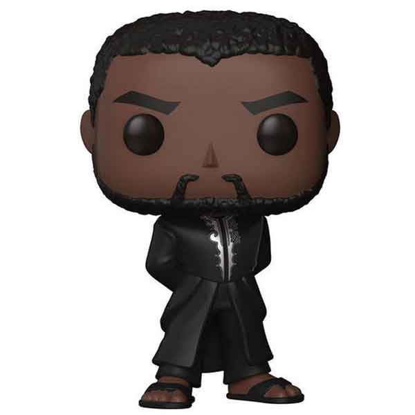 POP! Black Panther T'Challa Robe Black (Black Panther) Bobble-Head