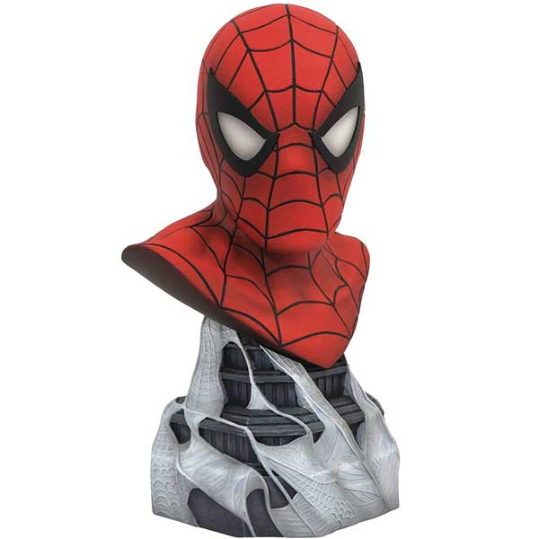 Legends in 3D Marvel Spider Man Half Scale Resin Bust