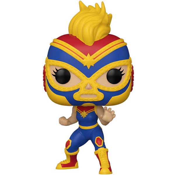 POP! Luchadores:Captain Marvel (Marvel)