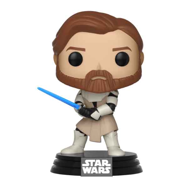 POP! Obi Wan Kenobi (Star Wars Clone Wars) Bobble-Head