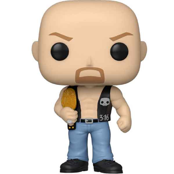 POP! WWE: Stone Cold Steve Austin with Belt