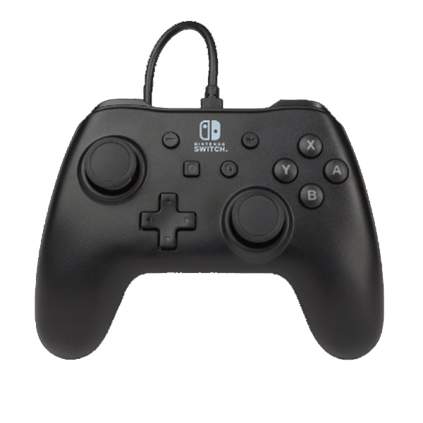 Káblový ovládač PowerA pre Nintendo Switch, Matte Black Káblový ovládač PowerA pre Nintendo Switch, Matte Black