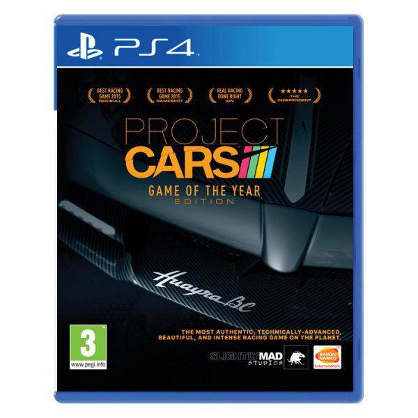 Project CARS (Game of the Year Edition) [PS4] - BAZÁR (použitý tovar)