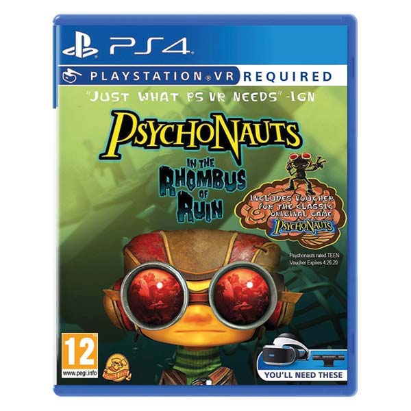 Psychonauts In the Rhombus of Ruin [PS4] - BAZÁR (použitý tovar)