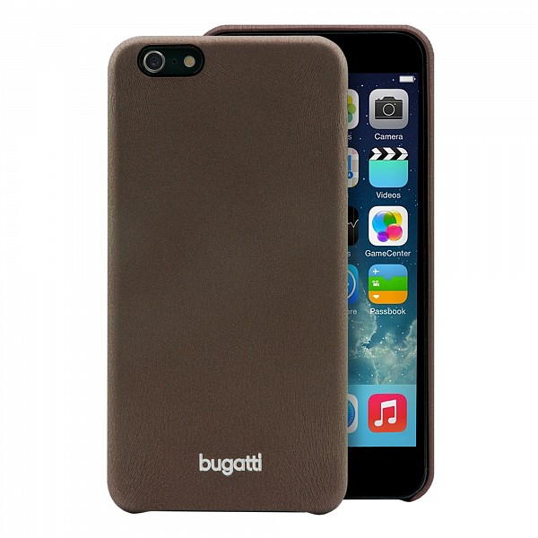 Zadný kryt Bugatti SoftCover Nice pre Apple iPhone 6 Plus, hnedá