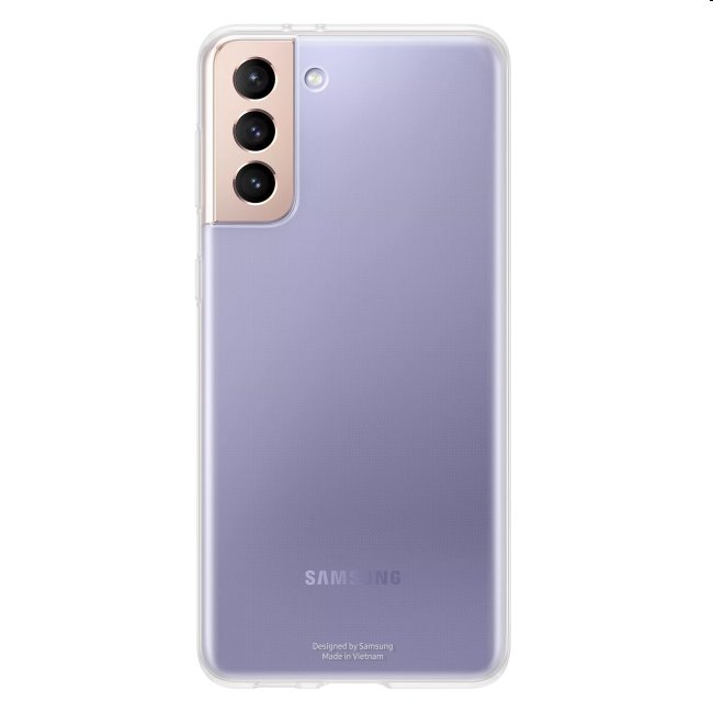 Puzdro Clear Cover pre Samsung Galaxy S21 - G991B, transparent (EF-QG991T)