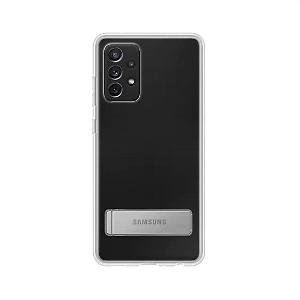 Puzdro Clear Standing Cover pre Samsung Galaxy A72 - A725F, transparent (EF-JA725CT) EF-JA725CTEGWW