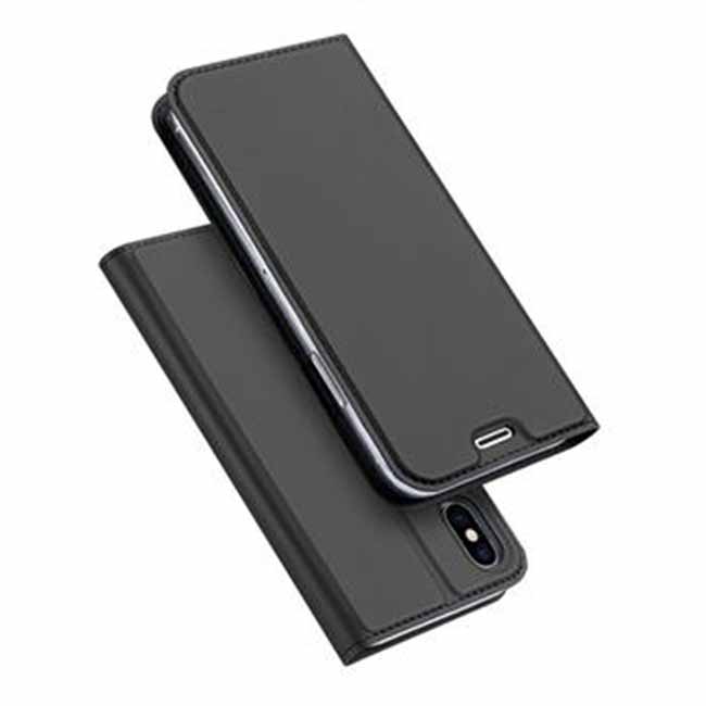 Púzdro Dux Ducis pre Apple iPhone X/XS, tmavosivé Púzdro Dux Ducis pre Apple iPhone X/XS, tmavosivé