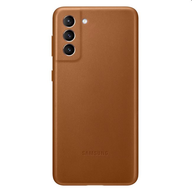 Puzdro Leather Cover pre Samsung Galaxy S21 Plus - G996B, brown (EF-VG996L)