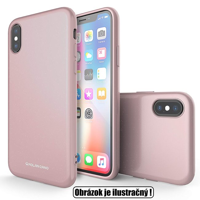 Puzdro Molan Cano Jelly pre Xiaomi Mi 9T a Mi 9T Pro, Rose Gold