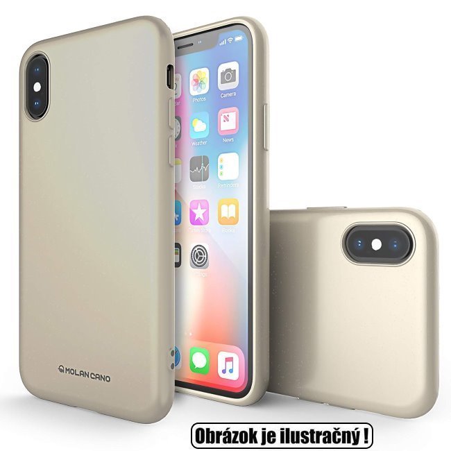 Puzdro Molan Cano Jelly pre Xiaomi Redmi 7, Gold Puzdro Molan Cano Jelly pre Xiaomi Redmi 7, Gold