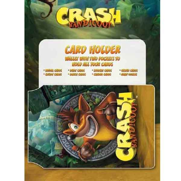 Púzdro na karty Crash Bandicoot