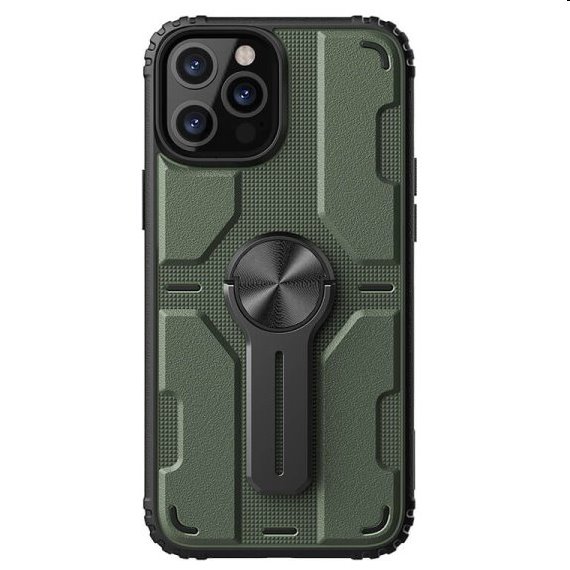Puzdro Nillkin Medley so stojanom pre iPhone 12 Pro Max, green