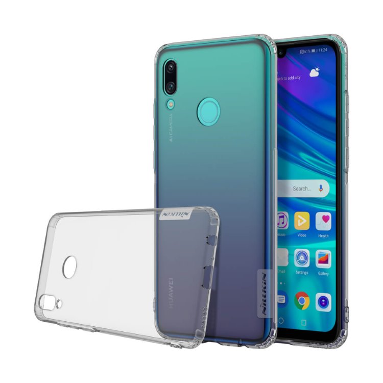 Puzdro Nillkin Nature TPU pre Huawei P Smart 2019, Grey