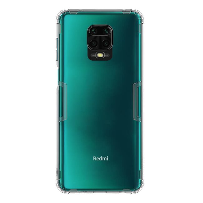 Puzdro Nillkin Nature TPU pre Xiaomi Redmi Note 9 Pro/Max/9S, sivé