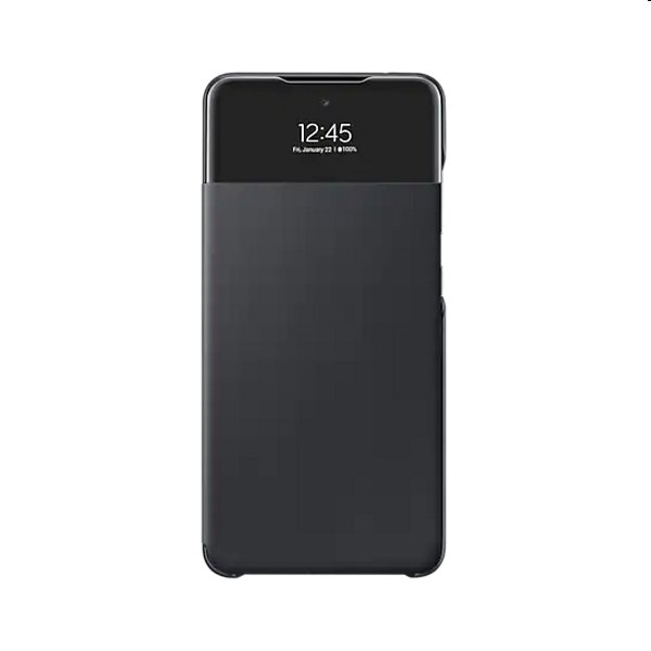 Puzdro S View Cover pre Samsung Galaxy A52/A52s, black (EF-EA525PB)