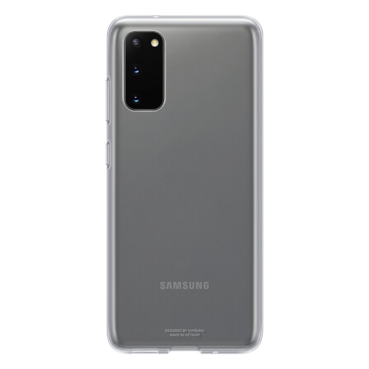 Puzdro Samsung Clear Cover EF-QG980TTE pre Samsung Galaxy S20 - G980F, Transparent EF-QG980TTEGEU