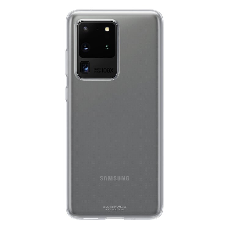Puzdro Clear Cover pre Samsung Galaxy S20 Ultra, transparent