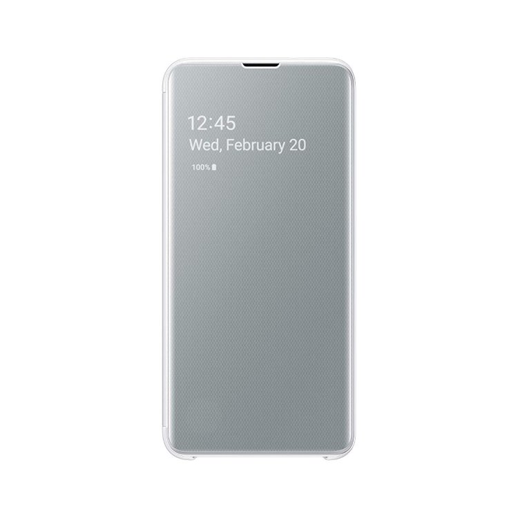Puzdro Samsung Clear View Cover EF-ZG970CWE pre Samsung Galaxy S10e - G970F, White