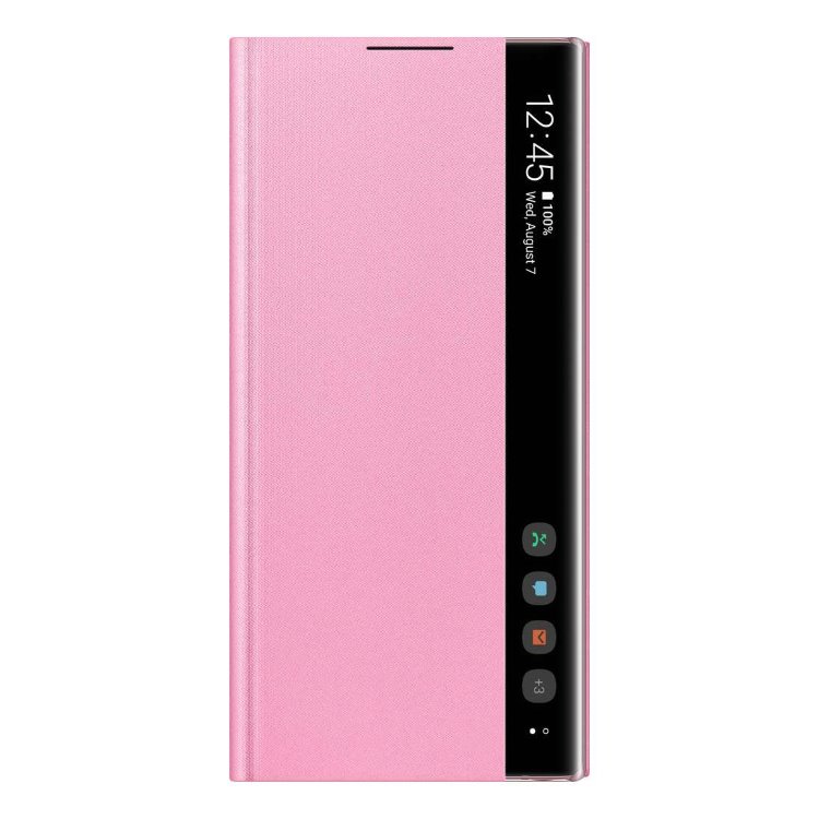 Puzdro Samsung Clear View Cover EF-ZN970CPE pre Samsung Galaxy Note 10 - N970F, Pink