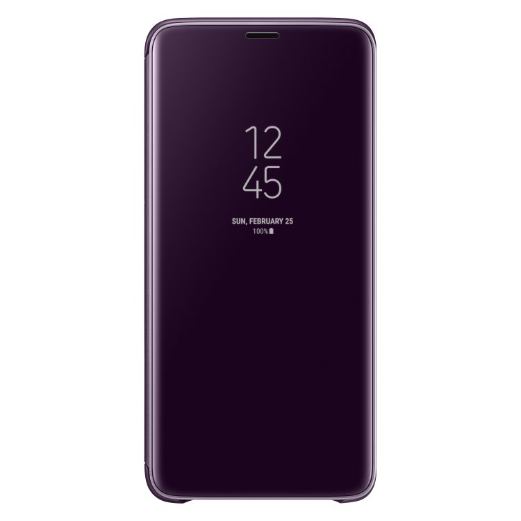 Puzdro Samsung Clear View Standing Cover EF-ZG965C pre Samsung Galaxy S9 Plus - G965F, Purple