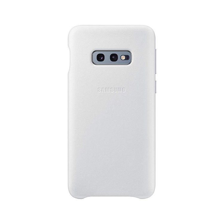 Puzdro Samsung Leather Cover EF-VG970LWE pre Samsung Galaxy S10e - G970F, White