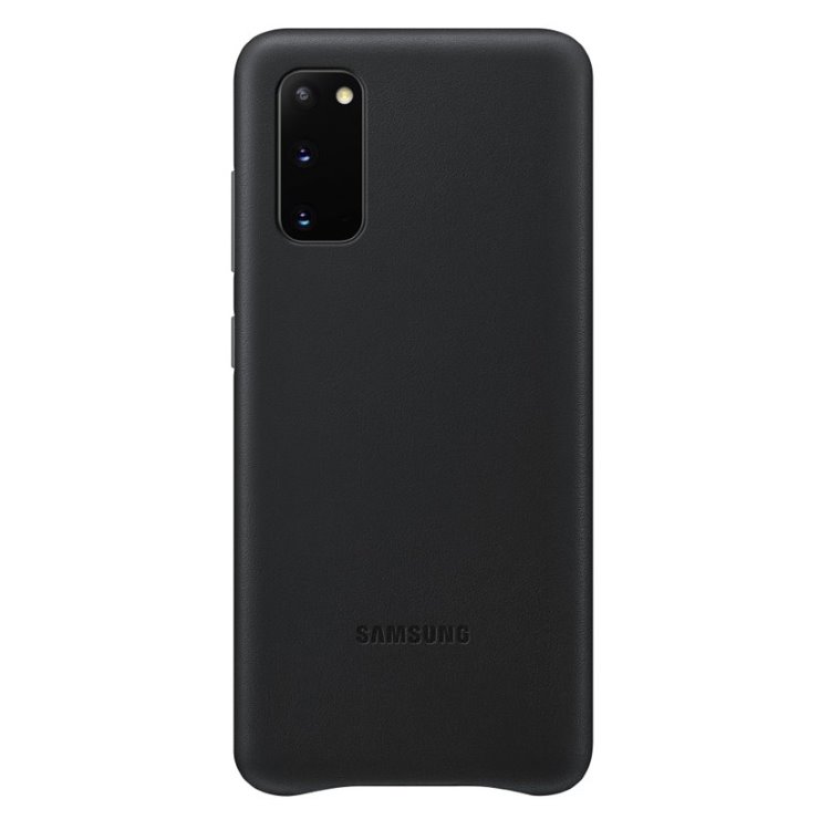 Puzdro Leather Cover pre Samsung Galaxy S20, black