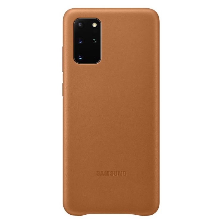 Puzdro Samsung Leather Cover EF-VG985LAE pre Samsung Galaxy S20 Plus - G985F, Brown