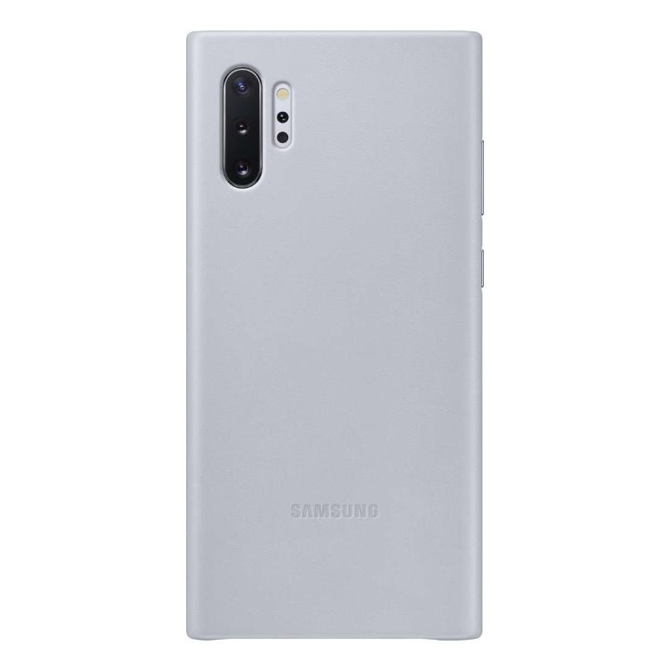 Puzdro Samsung Leather Cover EF-VN975LJE pre Samsung Galaxy Note 10 Plus - N975F, Gray