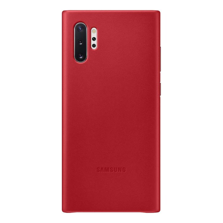 Puzdro Samsung Leather Cover EF-VN975LRE pre Samsung Galaxy Note 10 Plus - N975F, Red