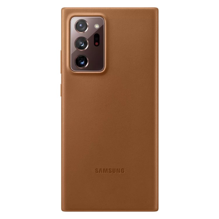 Puzdro Samsung Leather Cover pre Galaxy Note 20 Ultra 5G - N986B, brown (EF-VN985LAE)