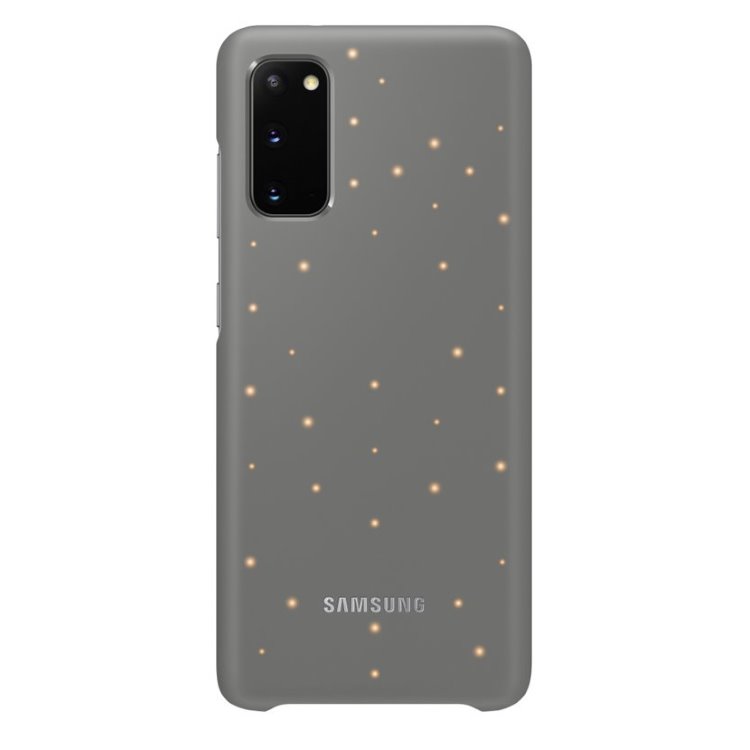 Puzdro Samsung LED Cover EF-KG980CJE pre Samsung Galaxy S20 - G980F, Gray