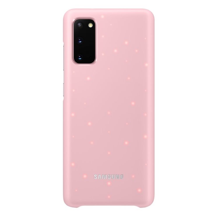 Puzdro Samsung LED Cover EF-KG980CPE pre Samsung Galaxy S20 - G980F, Pink