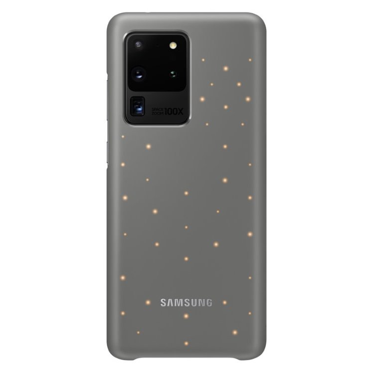 Puzdro Samsung LED Cover EF-KG988CJE pre Samsung Galaxy S20 Ultra - G988F, Gray