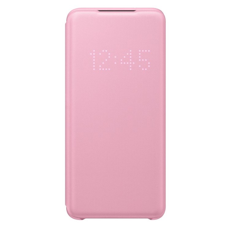 Puzdro Samsung LED View Cover EF-NG980PPE pre Samsung Galaxy S20 - G980F, Pink