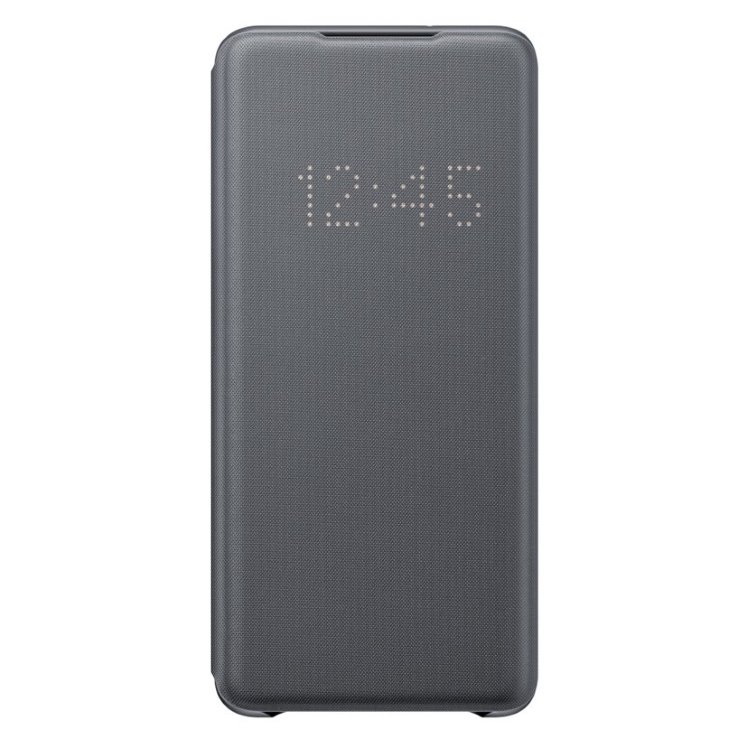 Puzdro Samsung LED View Cover EF-NG985PJE pre Samsung Galaxy S20 Plus - G985F, Gray